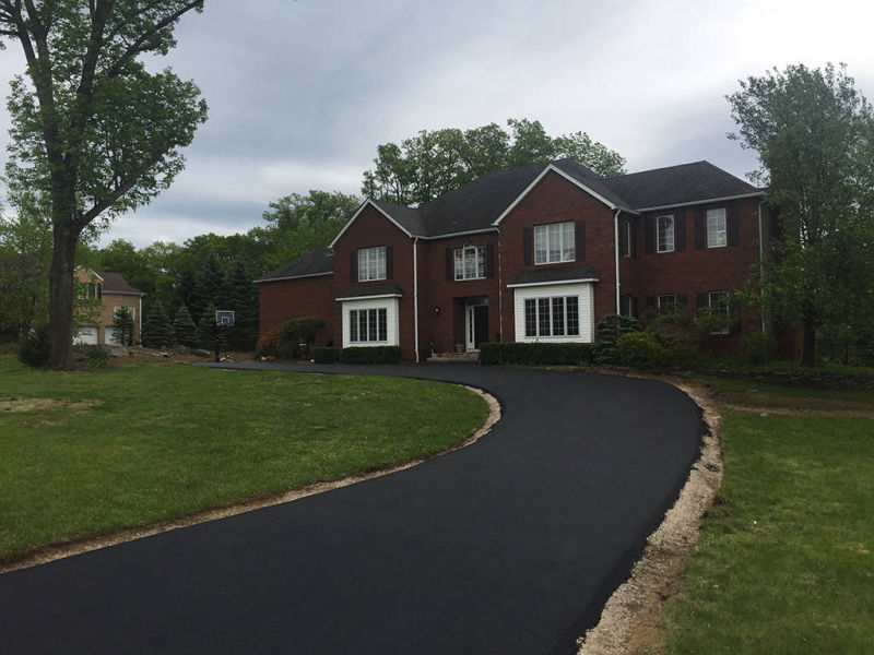 Long Paved Driveway 106